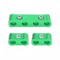 X Autohaux 2 Set 8mm Car Engine Spark Plug Wire Separator Looms Divider Organizer Clamp Plastic Green
