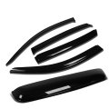Avalon Xx10 4dr 4pcs Window Deflector Rain Guard 43 Inches Sun Roof Visor Dark Smoke 