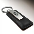 Ford Logo Black Leather Key Chain
