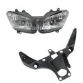 Tcmt Headlight Lamp Assembly Fairing Stay Bracket Fit For Yamaha Yzf R1 2002-2003 02 