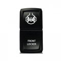 Ch4x4 Rocker Switch V2 Front Locker Symbol Red Led