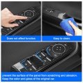 Autorder Custom Fit For Accessoriesa Ford Bronco Sport 2021 2022 2023 Carbon Fiber Interior Trim Car Window Switch Panel Covers