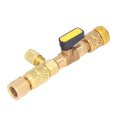Valve Core Remover Tool Stainless Steel Ac Installer With Easy Operation For Refrigeration Line Repair R22 R12 R134 R407