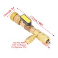 Valve Core Remover Tool Stainless Steel Ac Installer With Easy Operation For Refrigeration Line Repair R22 R12 R134 R407