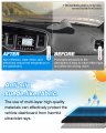 Cartist Dash Cover Custom Fit For Dodge Charger 2011-2023 2024 Accessories Dashboard Mat Non-slip Pad Carpet Anti-glare