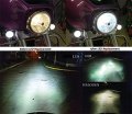 Motorcycle Headlight Hi Low Beam Super Bright Xenon White Light Led Bulb With Universal H4 Ba20d H6m Adaptor