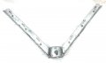 Chain Link Fence Barb Wire Corner V-arms Pressed Steel Fits O D 2-7 8 Inch Round Post 