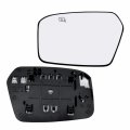 Driver Left Side Mirror Glass Assembly With Plastic Back Plate Heated For 2006-2010 Ford Fusion Mercury Milan 2007-2010 Lincoln