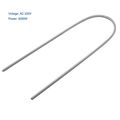 Ac 220v 3000w Pottery Kilns Furnaces Heating Coils High Resistance Restring Wire For Elements Long Silver Tone