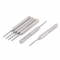 Uxcell 38mm Long 1mm Cutting Dia 1 8 Inch Shank Carbide Pcb Cnc Micro Drill Bits 6 Pcs
