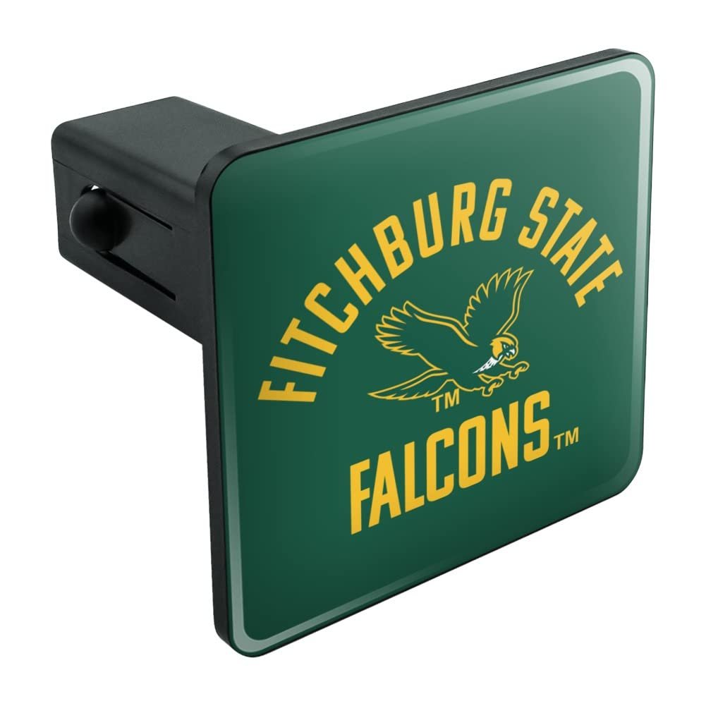 Graphics More Fitchburg State University Falcons Tow Trailer Hitch Cover Plug Insert