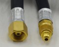 Riverweld Power Cable Hose 12 Feet 3 7 Meters For Wp-26 Tig Welding Water-cool Torch