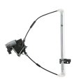A-premium Electric Power Window Regulator With Motor Compatible Mazda 6 2003-2008 Rear Left And Right Pins 2-pc Set