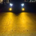 Alla Lighting 5200 Lumens 3000k Amber Yellow 12277 P13w Led Daytime Running Lights Drl Fog Replacement Bulbs Xtreme Super 