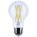 Satco 10 5w Led A19 Light Bulb 3500k Neutral White 1100 Lumens Clear Finish E26 Medium Base Dimmable 300 Degree Beam Enclosed 