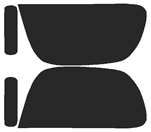 Precut Vinyl Tint Cover For 1997-2003 Bmw 5 Series Sedan Taillights 20 Dark Smoke