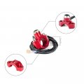 Pucky 22mm Twist Throttle Accelerator Handle Grips 50 90 110 125cc Pit Bike Dirtbike Handle Grip Cable Clamp Cnc Flameout