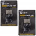 Niche Brake Pad Set For Yamaha Fjr1300a Fjr1300ae Fjr1300p 3p6-w0046-50 3p6-w0045-00 Front Rear Organic