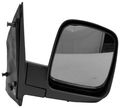 Passenger Side Mirror Outside Rear View For Chevrolet Van And Gmc Savana Part Number Gm1321284 Black Convex Lens Door Mount 