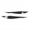 1 Pair Headlight Eyebrow Abs Vehicle Eyelid Replacement For 3 Series F30 F31 2012 To 2018 Carbon Fiber Style Car Interior And 