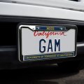 U Of Tennessee Chattanooga Mascot Full Size Standard License Plate Metal Frame