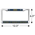 U Of Tennessee Chattanooga Mascot Full Size Standard License Plate Metal Frame