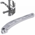 Httmt- Chrome Billet Aluminum Foot Shift Lever For 1991-2017 Dyna Fld Fxd Fxdf Fat Bob P N Mt268-017-cd 