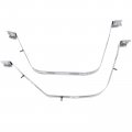 A-premium Fuel Tank Straps Compatible With Fiat 500 20-2019 Alfa Romeo 4c 2015-2020 L4 1 4l 1 7l Petrol 2-pc Set