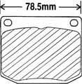Beck Arnley 082-1247 Premium Brake Pads 