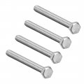 Uxcell M8x100mm Hex Bolts 304 Stainless Steel Hexagon Screw Bolt 4pcs