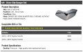 Left Driver Side Bumper End Chrome Without Park Assist Sensor Holes Compatible With 2014-2019 Toyota Tundra 4wd Rwd