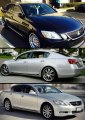 Fits For 2006-2011 Lexus Gs350 Gs450h Gs460 Jdm Vip Clip On Smoke Window Visor Rain Guard W Chrome Trim