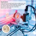 Uxcell Knurled Thumb Nuts 2pcs M8 X D23mm H7mm Brass Nut Flat Head Through Hole Lock Adjusting For 3d Printer Parts