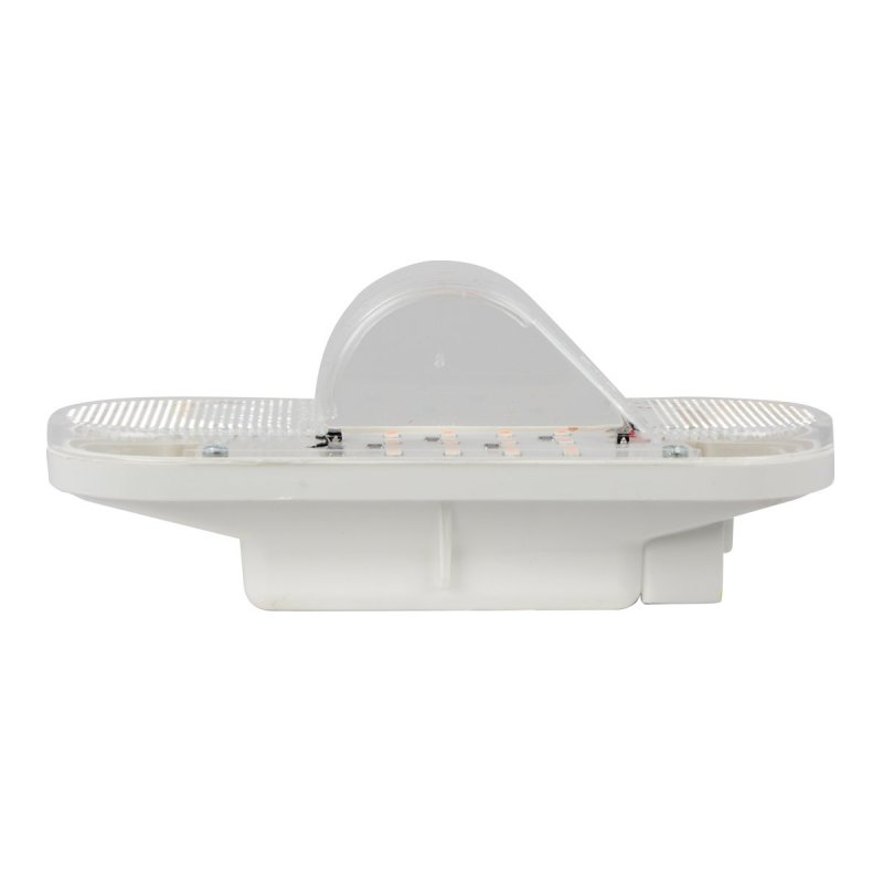 6 In Oval Side Amber Led Marker Turn Clearance Light 79996 With Reflector For Trucks Trailers Rvs Buses And Utility Vehicles