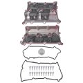 2pcs Valve Covers Red Replacement For Infiniti G37 M37 Fx37 Ex37 Qx70 Qx50 Q70 Q60 3 7l 2008-2020 13264ey01a 13264ey01c 