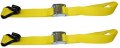 Ba Products Qty 2 8-31- Steering Wheel Lock 2 Strap With Cam Buckle For Wrecker Tow Truck Rollback Car Hauler Carrier 