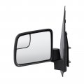 Manual Mirror For 2011 2012 2013ford Transit Connect Xl Xlt Left Driver Side Textured Black With Blind Spot Glass Bt1z17683a 