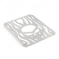 Three T Motorcycle Radiator Cooler Grille Guard Cover Shroud Compatible With Kawasaki Vulcan Vn400 Vn800 1995-2006
