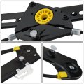Factory Style Rear Power Window Regulator Without Motor Assembly Compatible With Bmw X3 04-10 Driver Left Side