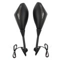 Tcmt Rearview Mirrors Led Smoke Turn Signal Fits For Honda Cbr600rr 2003-2014 Cbr1000rr 2004-2007 Cbr250r 2011-2013 Cbr500r