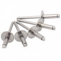Ispinner 30pcs 3 16 X 5 8 Stainless Steel Large Flange Blind Rivets 4 16mm Pop 