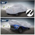 X Autohaux Pickup Truck Cover For Ford F150 Crew Cab 4 Door 6 5 Feet Bed 2004-2021 Sun Rain Dust Wind Snow Protection 190t Pu W