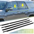 X Autohaux 4pcs Window Weatherstrip Molding Door Seal Belt Sweep Felt Trim 75711-35011 75712-35011 75721-35011 For Toyota