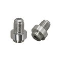 An3 Weld On Bung Stainless Steel Male Flare Weldable Fuel Tank Fitting Jic-3 An 3 8-24 Thread Hose Adapter Connector 2 