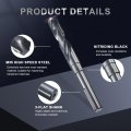 15 5mm Drill Bit 12mm Reduced Shank M35 Cobalt High-speed Steel Twist Nitriding Black Surface 118a For Alloy Cast Iron High