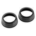 Ac Knob Cover Trims For Toyota Rav4 2019 2020 2021 2022 2023 2024 2025 Aluminum Alloy Climate Control Switch Rings Black 