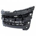 A Grille Shell For 2011-2015d Explorer 2013-2015 Ford Police Interceptor Utility Base Front Bumper Grill Plastic Abs Black