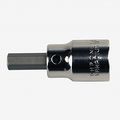 Wiha 71320 Hex Metric Bit Socket For 3 8 Square Drive With 1 4 Replaceable 0mm X 42mm Oal 