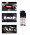 Werfamily 3157 3156 3057 4114 4157 27-smd 5050 White Led Light Bulbs For Car Auto Brake Turn Signal Taillight Parking Pack Of 2