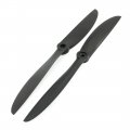 2pcs Electric Rc Aircraft Motor Propeller Prop 11x7 W Adapter Ring 